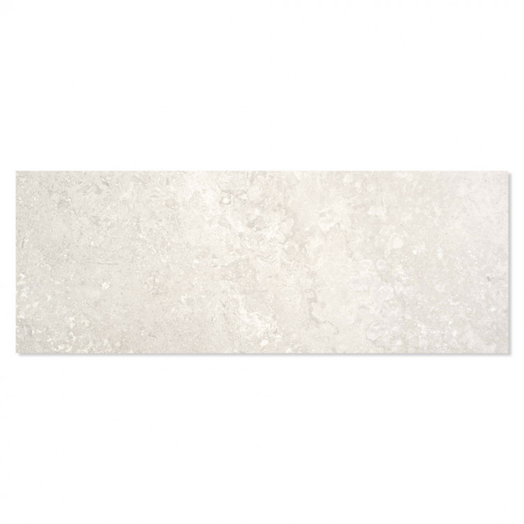 Marmor Vægflise Rockstone Lysegrå Mat 33x90 cm-0